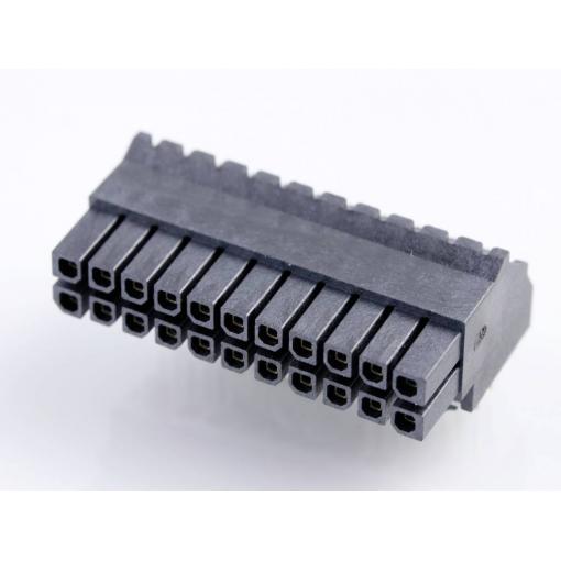 Molex vestavná pinová lišta (standardní) 22, 447642203, 1 ks Tray