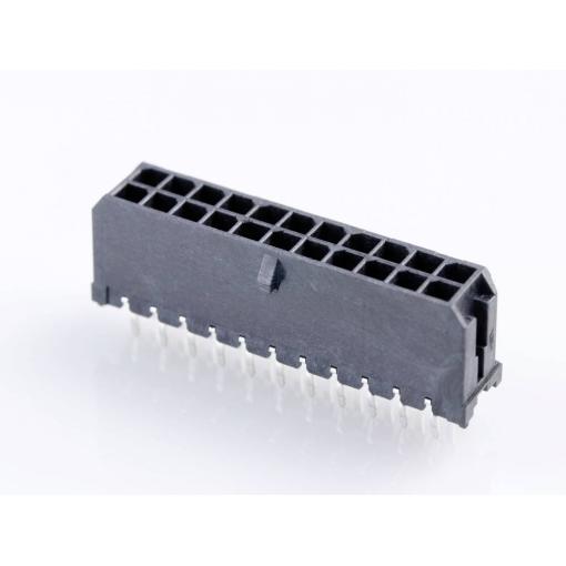 Molex vestavná pinová lišta (standardní) 22, rozteč 3.00 mm, 430452213, 1 ks Tray