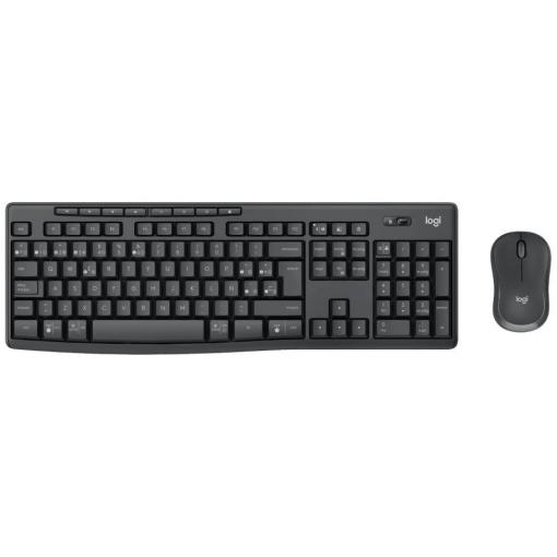 Logitech MK370 Combo for Business Bluetooth® sada klávesnice a myše odolné proti stříkající vodě, Tiché klávesy německá, QWERTZ černá
