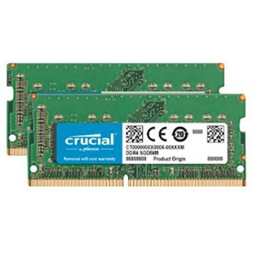 Crucial 32GB DDR4-2400 Sada RAM pamětí pro notebooky DDR4 32 GB 2 x 16 GB 2400 MHz 260pin SO-DIMM CL17 CT2K16G4S24AM