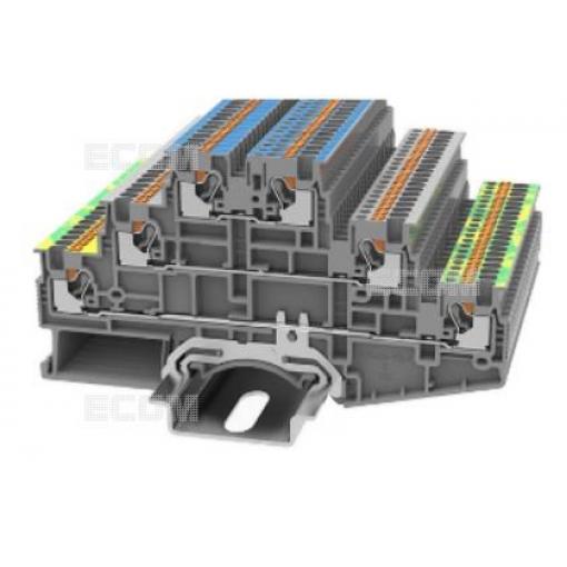 Svorka na DIN lištu DS1.5-3L-L/N/PE-01P-11-00Z(H), DEG