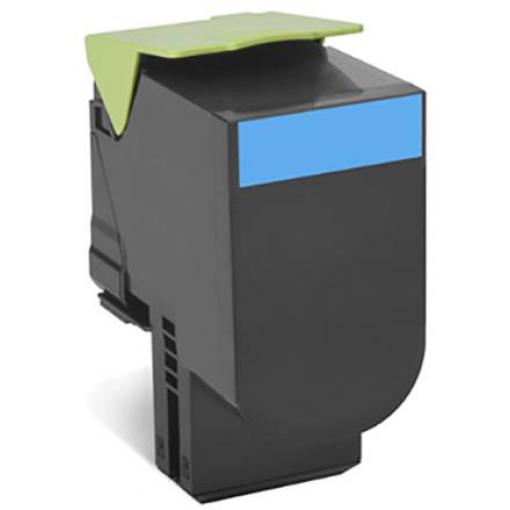 Lexmark Toner 702HC originál azurová 3000 Seiten 70C2HCE