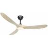 CasaFan ECO GENUINO-L 152 MS-NT stropní ventilátor 16.5 W (Ø x v) 1520 mm x 340 mm černá (matná) s dálkovým ovládáním, vhodný i pro zimní provoz