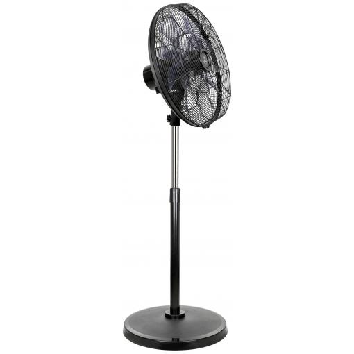 CasaFan AIROS ECO SILENT SW stojanový ventilátor 90 W (Ø x v) 44 cm x 1350 mm černá s dálkovým ovládáním, s časovačem, otočný, výškově nastaveitelné