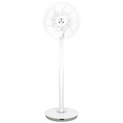 CasaFan AIROS ECO SV 35 WE stojanový ventilátor 90 W (Ø x v) 35 cm x 1350 mm bílá s dálkovým ovládáním, s časovačem, otočný, výškově nastaveitelné