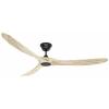 CasaFan ECO GENUINO 180 MS-NT stropní ventilátor 30 W (Ø x v) 1800 mm x 290 mm černá (matná) s dálkovým ovládáním, vhodný i pro zimní provoz