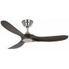 CasaFan ECO GENUINO 122 BN-NB stropní ventilátor 11.3 W (Ø x v) 1220 mm x 280 mm chrom s dálkovým ovládáním, vhodný i pro zimní provoz