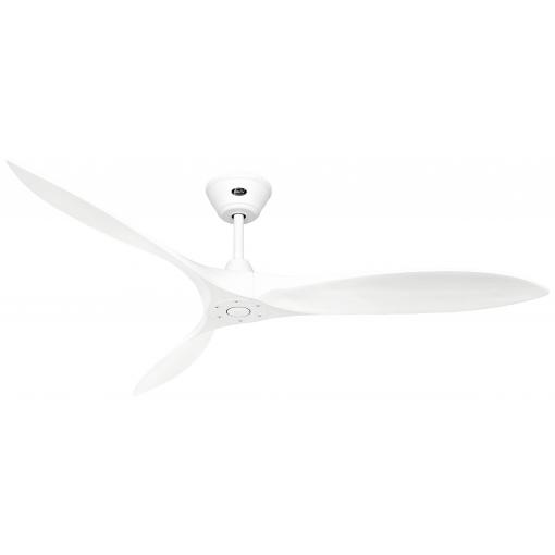 CasaFan ECO AIRSCREW 152 MW-MW stropní ventilátor 28 W (Ø x v) 1520 mm x 275 mm bílá (matná) s dálkovým ovládáním, vhodný i pro zimní provoz