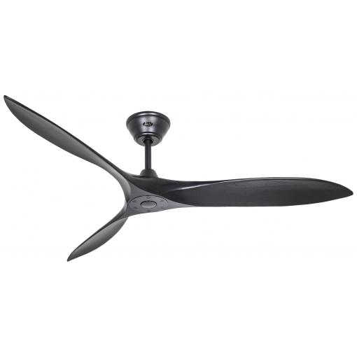CasaFan ECO AIRSCREW 152 MS-MS stropní ventilátor 28 W (Ø x v) 1520 mm x 275 mm černá (matná) s dálkovým ovládáním, vhodný i pro zimní provoz