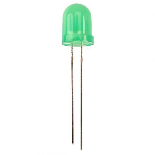 Kingbright L-793GD LED s vývody zelená kulatý 8 mm 60 mcd 30 ° 25 mA 2.2 V