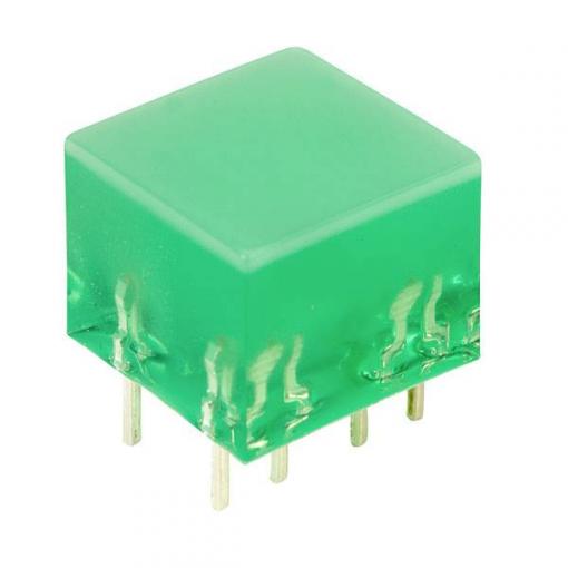 Kingbright L-875/4GDT LED bargraf 4násobná zelená (d x š x v) 10 x 10 x 8 mm