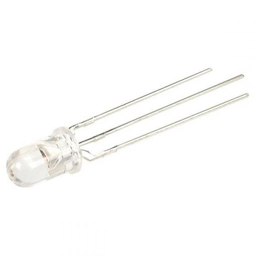 Kingbright vícebarevná LED červená, zelená kulatý 5 mm 150 mcd 24 ° 30 mA, 25 mA 2 V, 2.2 V