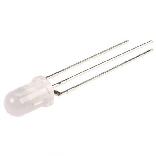 Kingbright vícebarevná LED červená, zelená kulatý 5 mm 6 mcd, 8 mcd 60 ° 30 mA, 25 mA 2 V, 2.2 V