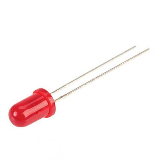 Kingbright L-7113ID-12V LED s vývody červená kulatý 5 mm 30 mcd 30 ° 8.5 mA 12 V