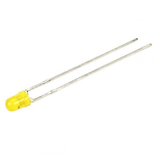 Kingbright L-7104YD-12V LED s vývody žlutá kulatý 3 mm 11 mcd 40 ° 11.5 mA 14 V