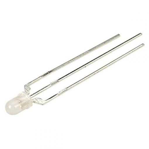 Kingbright L-93WEGW vícebarevná LED červená, zelená kulatý 3 mm 50 mcd 60 ° 30 mA, 25 mA 2 V, 2.2 V