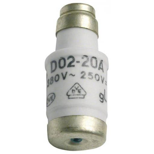 Hager LE1863 pojistka diazed Velikost pojistky = D02 63 A 400 V 10 ks