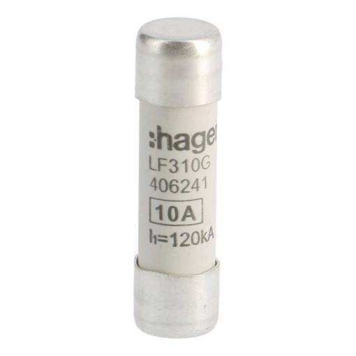 Hager LF310G LF310G trubičková pojistka (Ø x d) 10 mm x 38 mm Množství 10 ks