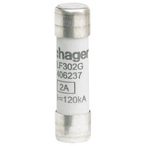 Hager LF302G LF302G trubičková pojistka (Ø x d) 10 mm x 38 mm Množství 10 ks