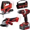 Einhell TE-TK 18/3 Li Kit JS+CD+AG Power X-Change 4257241 sada nářadí v tašce