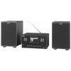 Imperial DABMAN i310 CD stereo systém internet, DAB+, FM, CD, Bluetooth, DLNA, NFC, vč. dálkového ovládání, s DLNA 2 x 20 W černá