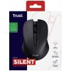 Trust MYDO SILENT optická myš, přenos bezdrátový, 4 tlačítko, 1800 dpi, černá