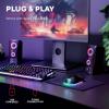 Trust GXT606B JAVV RGB PC reproduktory kabelový 12 W černá