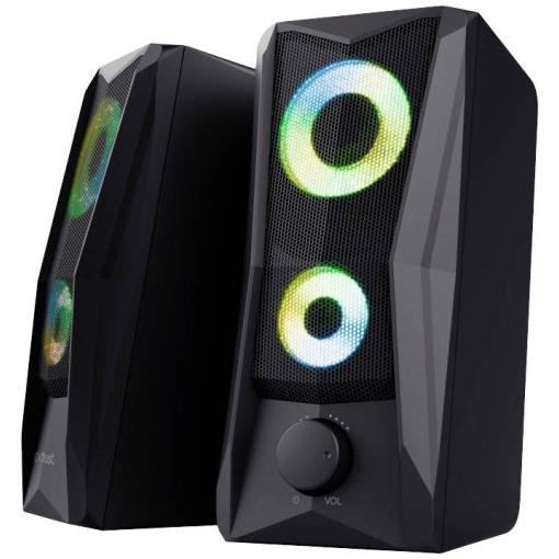 Trust GXT606B JAVV RGB PC reproduktory kabelový 12 W černá