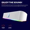 Trust GXT 619W Thorne RGB PC reproduktory kabelový 12 W bílá
