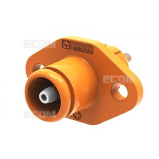 Výkonová DC zásuvka ESS-50A-06-S-OR, 1000 V / 50 A, 6 mm²