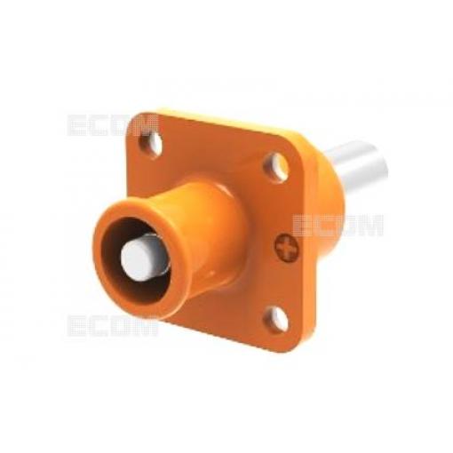Vysokonapěťová zásuvka ESS-120A-25-C-OR, 1500 V / 120 A, 25 mm²