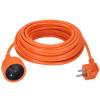 Solight 1z prodlužovací přívod - spojka, 15m, 3 x 1,5mm2, oranžová - PS12O