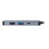 Solight 4v1 USB-C hub - SSH1201