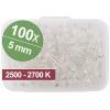 Quadrios sada LED teplá bílá 5 mm 30 ° 20 mA 3.0 V