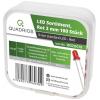 Quadrios sada LED červená 3 mm 20 mA 2.0 V