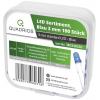Quadrios sada LED modrá 3 mm 20 mA 3.0 V