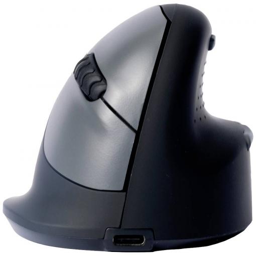 R-GO Tools HE Break ergo optická myš, přenos Bluetooth®, 5 tlačítko, 2400 dpi, černá