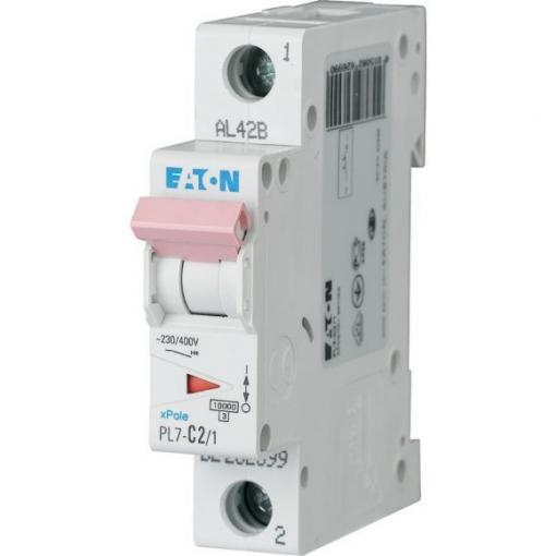 Instalační jistič Eaton P7 1fáz. 2A