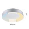 Paulmann 71095 Casca LED stropní svítidlo LED 23 W hliník (matný)