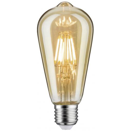 Paulmann 28717 LED Energetická třída (EEK2021) F (A - G) E27 6.5 W teplá bílá (Ø x v) 64 mm x 140 mm 1 ks