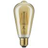 Paulmann 28406 LED E27 válcový tvar 2.7 W zlatá (Ø x v) 64 mm x 145 mm 1 ks