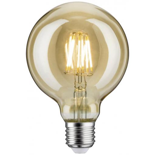 Paulmann 28521 LED E27 6 W zlatá (Ø x v) 95 mm x 138 mm 1 ks
