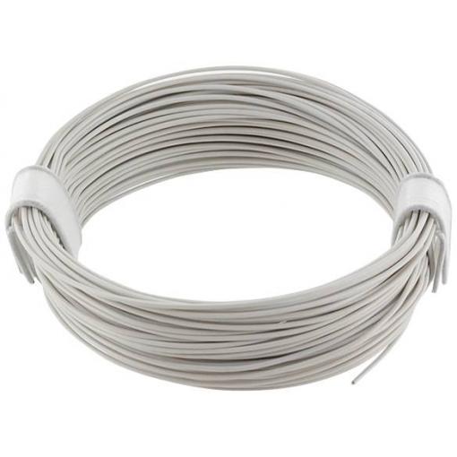 econ connect KL004WS10 lanko/ licna, 1 x 0.04 mm², bílá, 10 m