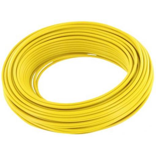 econ connect KD05GE10 spojovací drát, 1 x 0.2 mm², žlutá, 10 m