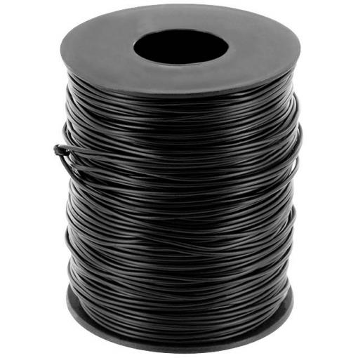 econ connect KD05SW100 spojovací drát, 1 x 0.2 mm², černá, 100 m