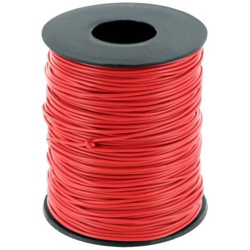 econ connect KD05RT100 spojovací drát, 1 x 0.2 mm², červená, 100 m