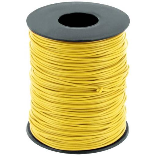 econ connect KD05GE100 spojovací drát, 1 x 0.2 mm², žlutá, 100 m