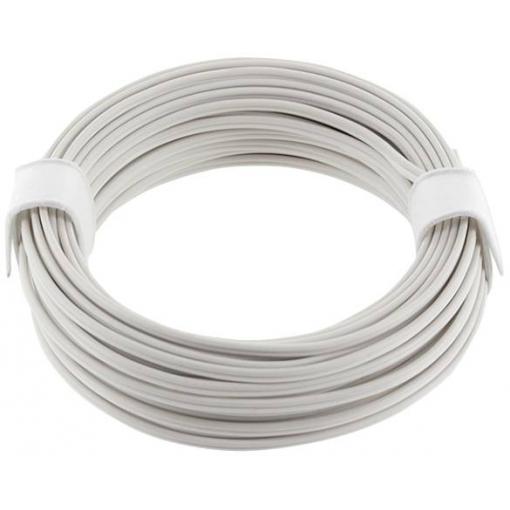econ connect KZL2X008WS5 lanko/ licna 2 x 0.08 mm² bílá 5 m