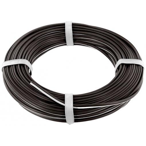 econ connect ZKL05WSSW20 lanko/ licna 2 x 0.5 mm² bílá, černá 20 m