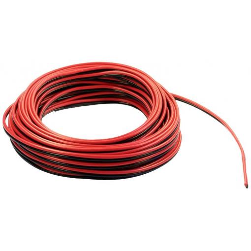 econ connect ZKL014RTSW5 lanko/ licna 2 x 0.14 mm² červená, černá 5 m